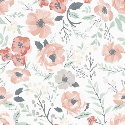 Artsy Floral Pattern Wallpaper - 900 Floral Background Images Download